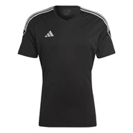 Koszulki sportowe męskie - Męska Koszulka z krótkim rękawem ADIDAS TIRO 23 JSY HR4607 – Czarny - miniaturka - grafika 1