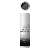 Farby do włosów i szampony koloryzujące - Montibello Colour Camouflage, spray na odrosty, czarny, 125ml - miniaturka - grafika 1