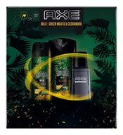 Zestawy perfum męskich - Axe Green Mojito Zestaw Edt 50ml+ SPRAY150+ ŻEL250 - miniaturka - grafika 1