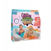 Pozostałe akcesoria do kąpieli i SPA - ZIMPLI KIDS Glitter Slime Baff Zestaw do robienia glutów pomarańczowy/błękitny, 320g - miniaturka - grafika 1