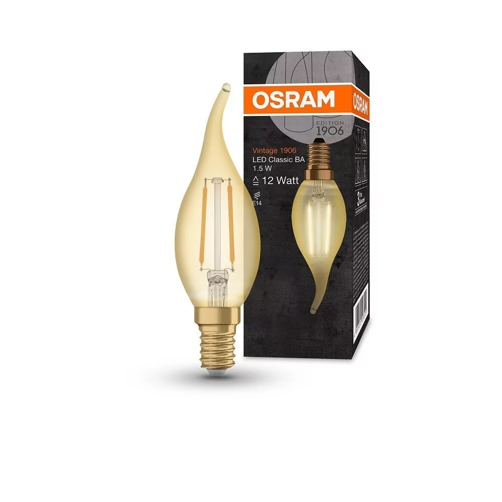 Osram Żarówka LED Vintage 1906LCBA12 1906LCBA12 1,5W