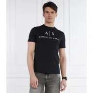 Koszulki męskie - Armani Exchange T-shirt | Slim Fit - miniaturka - grafika 1