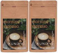 Kawa - Kawa ziarnista 2kg ŚWIEŻO PALONA 100% ARABICA Morning Espresso (2x1kg) - miniaturka - grafika 1
