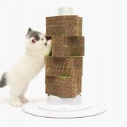 Drapaki dla kotów - CATIT - Drapak kartonowy Senses 2.0 38x43x14,5cm - miniaturka - grafika 1