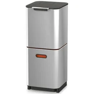 Kosze na śmieci - Joseph Joseph Totem Compact 40l stal 30063 - miniaturka - grafika 1