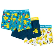 Majtki dla dzieci - Cool Club, Majtki bokserki chłopięce, mix, Pokemon, zestaw, 3 szt. - miniaturka - grafika 1