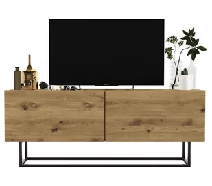 Szafka Rtv, Stojąca, Loft, Enjoy, 120X35X46 Cm, Dąb Artisan, Mat - Szafki RTV - miniaturka - grafika 1