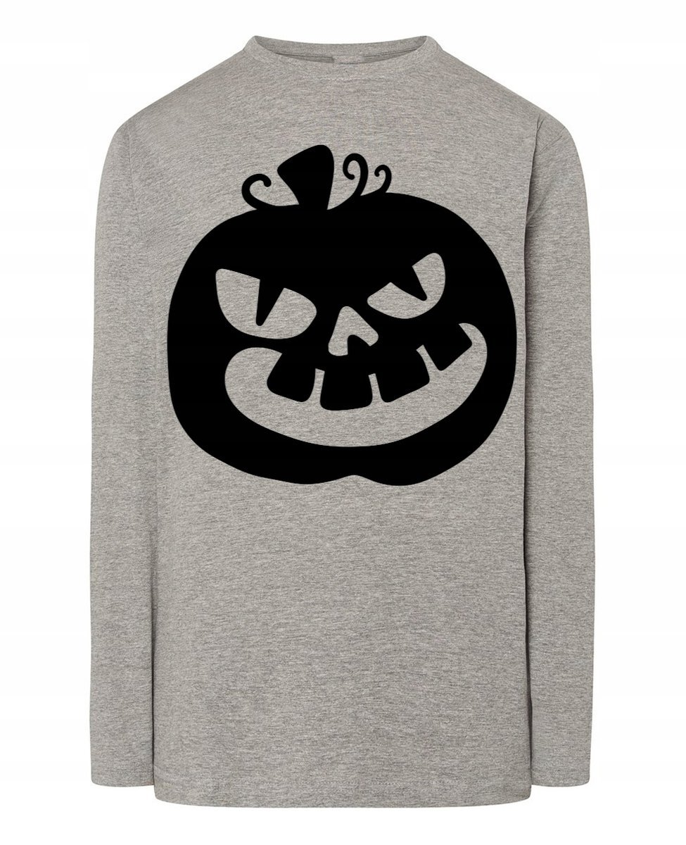 Longsleeve męski na Halloween DYNIA SCARY PUMPKIN r.XXL