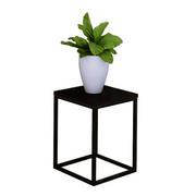 Kwietniki - Czarny metalowy stojak na kwiaty - Omono 4X - miniaturka - grafika 1