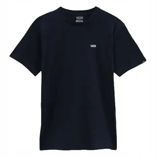 T-Shirt MN Left Chest Logo Granatowo/Biały VANS VN0A3CZENAV1 S - Koszulki męskie - miniaturka - grafika 1