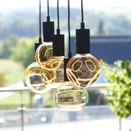 Żarówki LED - SEGULA Illusion G125 2Crescent E27 8W dim dymiona - miniaturka - grafika 1