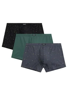 Ciemne bokserki męskie 3-pak z nadrukiem Tetris Atlantic - maksimum wygody - Majtki męskie Ciemne bokserki męskie 3-pak z nadrukiem Tetris Atlantic - maksimum wygody - Majtki męskie - miniaturka - grafika 1