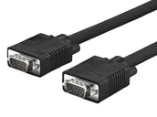 Kable - MicroConnect Kabel D-Sub VGA 20 Czarny MONGG20B - miniaturka - grafika 1