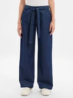 Spodnie damskie - Noisy May Dżinsy NMSerene Kobiety niebieski jednolity, S - miniaturka - grafika 1