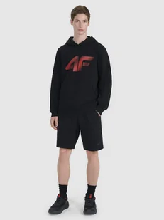 4F Spodenki dresowe męskie - czarne L - Spodenki męskie 4F Spodenki dresowe męskie - czarne L - Spodenki męskie - miniaturka - grafika 1