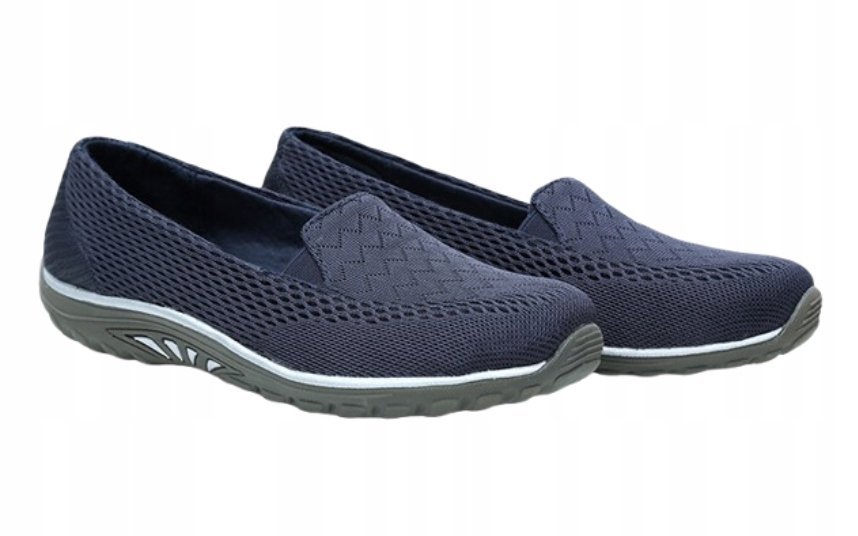 SKECHERS DAMSKIE PÓŁBUTY GRANATOWE WSUWANE 36 Ż3F