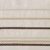 Ręczniki - Eurofirany Euro Firany Ręcznik Kąpielowy Livia3 Beż 70x140 1217282 - miniaturka - grafika 1