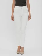 Spodnie damskie - Vero Moda Jeansy Sophia 10262685 Biały Skinny Fit - miniaturka - grafika 1