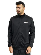 Garnitury - ellesse Męska kamizelka Marzo Track Top czarny czarny M - miniaturka - grafika 1