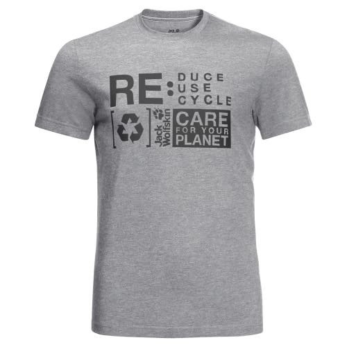 Jack Wolfskin Męska koszulka z reliefem Nature