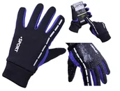 Rękawiczki rowerowe - Rękawiczki rowerowe Ercole M czarny + PORADNIK ZDROWEGO ŻYCIA ERCOLE - miniaturka - grafika 1