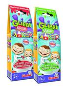 Masy plastyczne - Simba 105953226 Glibbi Slime Maker, 3 asortyment Glibber, czerwony/zielony/niebieski - miniaturka - grafika 1