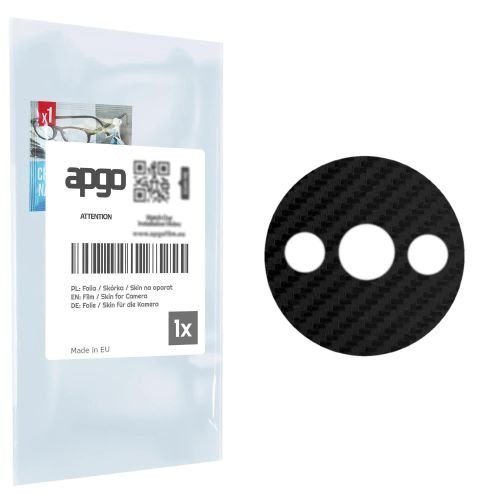 folia naklejka skórka strukturalna na wyspę aparatu do Xiaomi Redmi A3x - różne kolory na kamerę, obiektyw apgo SKINS Lens Protector