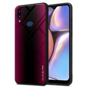 Etui i futerały do telefonów - Pokrowiec Do Samsung Galaxy A10s / M01s w FIOLETOWO RÓŻOWY TPU Etui Ochronny Case Cover Obduowa Silikon Cadorabo - miniaturka - grafika 1