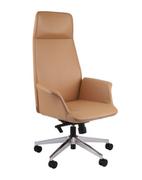 Fotele i krzesła biurowe - Fotel gabinetowy Preto SN6 skórzany - miniaturka - grafika 1
