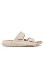 Klapki i japonki damskie - ECCO Klapki 2ND Cozmo W 20682302378 Beżowy - miniaturka - grafika 1