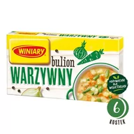 Buliony i przyprawy w kostkach - Winiary Bulion warzywny 60 g (6 sztuk) - miniaturka - grafika 1