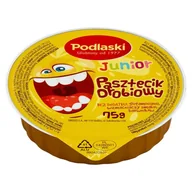 Pasztet i przetwory mięsne - Podlaski Junior Pasztecik drobiowy 75 g - miniaturka - grafika 1