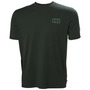 Koszulka męska Helly Hansen Skog Graphic T-Shirt Rozmiar: XL / Kolor: zielony - Koszulki sportowe męskie - miniaturka - grafika 1
