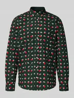 Koszule męskie - Koszula casualowa o kroju regular fit z kołnierzykiem typu button down - miniaturka - grafika 1