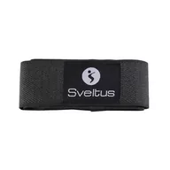 Gumy, taśmy, ekspandery - Guma do ćwiczeń Sveltus Elastiband Strap czarna 0182 OS - miniaturka - grafika 1