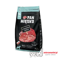 Sucha karma dla psów - PAN MIĘSKO karma sucha dla psa wieprzowina z dzikiem, chrupki M 9kg - miniaturka - grafika 1