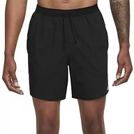 Spodenki męskie - NIKE męskie spodnie sportowe Dri-Fit, Czarny/Czarny/Srebro odblask, M - miniaturka - grafika 1