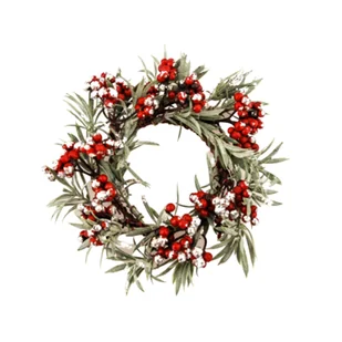 Stroik do świeczki 7 cm - Ozdoby bożonarodzeniowe - miniaturka - grafika 1