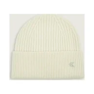 Czapki damskie - Calvin Klein Wełniana czapka - miniaturka - grafika 1