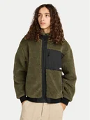 Bluzy męskie - Element Polar Oak Sherpa ELYJK00224 Khaki Regular Fit - miniaturka - grafika 1