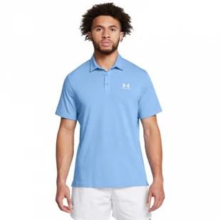 Męska koszulka polo Under Armour UA Icon Polo - niebieska - UNDER ARMOUR - Koszulki sportowe męskie - miniaturka - grafika 1