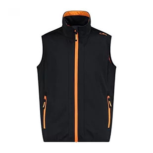 CMP - Kamizelka z softshell dla dzieci, Antracyt płomień, 110, Antracyt-Płomień - Odzież sportowa dziecięca - miniaturka - grafika 1