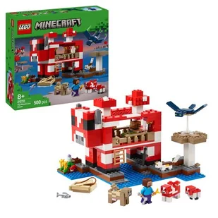 LEGO 21270 Minecraft Dom grzybowej krowy - Klocki - miniaturka - grafika 1