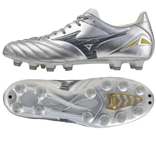 Buty Mizuno Morelia Neo IV PRO MG P1GA253404 srebrny 43 - Piłka nożna - miniaturka - grafika 1