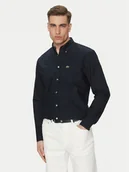 Koszule męskie - Lacoste Koszula CH1911 Czarny Regular Fit - miniaturka - grafika 1