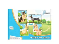Puzzle - Puzzle dla dzieci Pieski 01 Progresywne - miniaturka - grafika 1