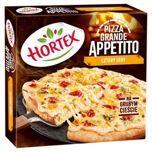 Hortex Grande Appetito Pizza cztery sery 380 g - Dania mrożone - miniaturka - grafika 1