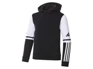 Swetry dla chłopców - adidas Bluza dziecięca z kapturem (Czarny, 116) - miniaturka - grafika 1