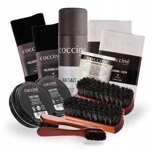 Duży Zestaw 12w1 do Pielęgnacji Butów z Pastami Szczotkami i Impregnatem - Środki do obuwia i ubrań Duży Zestaw 12w1 do Pielęgnacji Butów z Pastami Szczotkami i Impregnatem - Środki do obuwia i ubrań - miniaturka - grafika 1