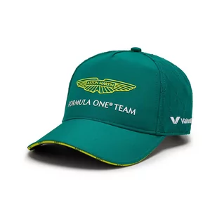 Czapka baseballowa dziecięca zielona Team Aston Martin F1 2024 - Czapki dla dzieci - miniaturka - grafika 1